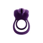 Thunder Bunny Rechargeable Dual Ring - Perfectly Purple Costumes VeDO