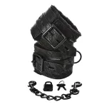 Sincerely Fur Lined Hand Cuffs BDSM & Kink Sportsheets