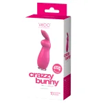 Crazzy Bunny Rechargeable Bullet - Pretty in Pink Vibrators VeDO