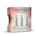 Wicked Simply Tropical Trio 1oz Travel Size Flavored Lubes Lubes & Essentials Wicked Sensual Care