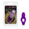 Super Stretch Style D - Purple Cockrings | Cockrings W/Clit Stimulators CalExotics
