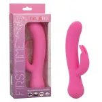 First Time Rechargeable Bunny - Pink Vibrators CalExotics