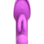 10x Come Hither Rocket Silicone Vibrator - Purple Vibrators XR Brands