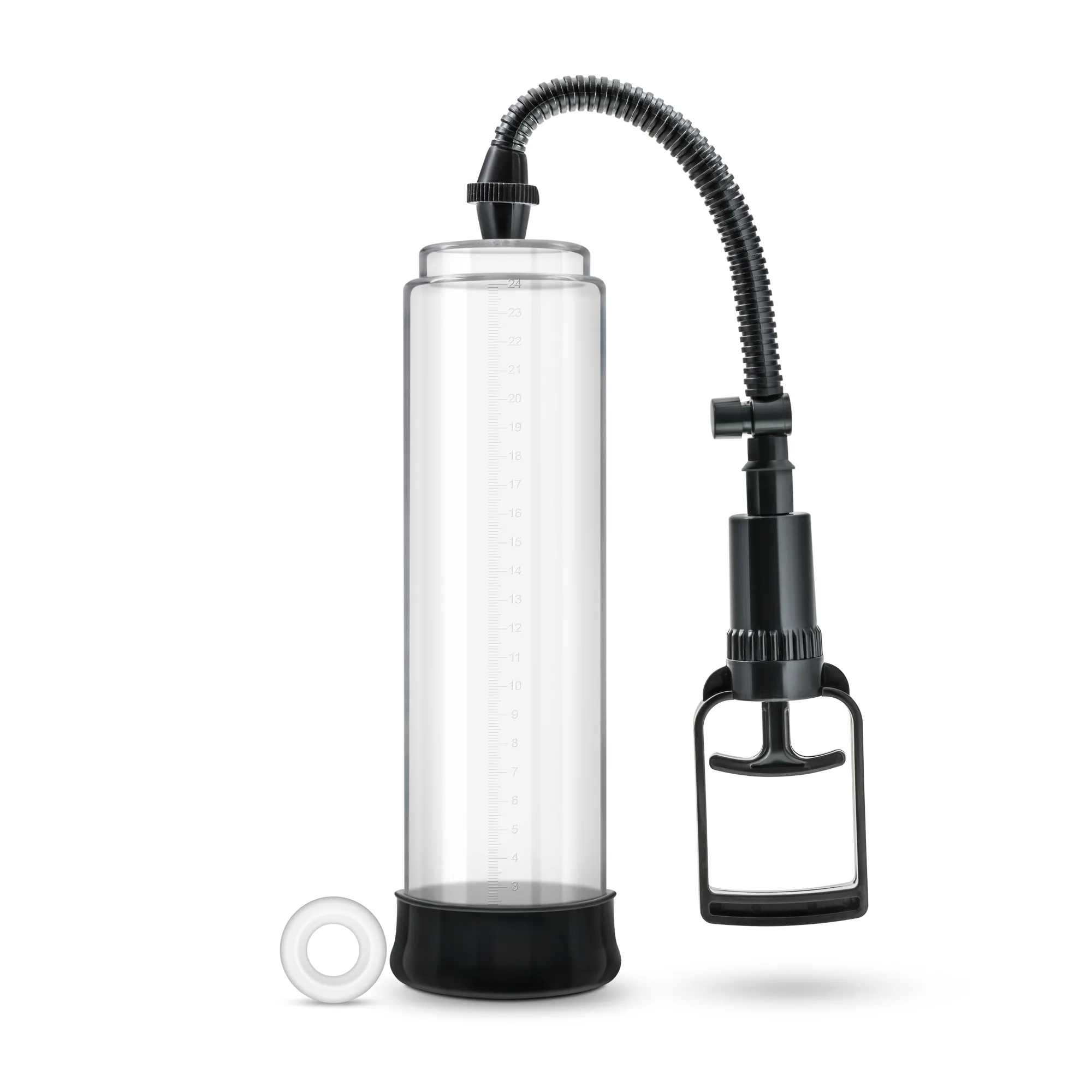 Performance Vx3 - Male Enhancement Pump System - Clear Couples & C-Rings Blush