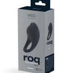 Roq Rechargeable Ring - Just Black Enhancers VeDO