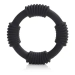 Hercules Silicone Ring - Black Enhancers CalExotics