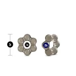 Stay Hard - Thick Bead Cock Ring - Black Cockrings Blush