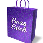 Boss Bitch Gift Bag - Purple Novelty Little Genie