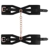 Brat Handcuffs - Black / Rose Gold BDSM & Kink Sportsheets
