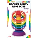 Rainbow Pecker Party Ring Toss Novelty Hott Products