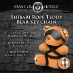 Rope Teddy Bear Keychain Novelty XR Brands