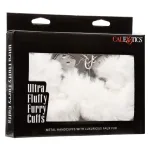 Ultra Fluffy Furry Cuffs - White BDSM & Kink CalExotics