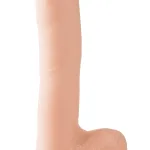 Basix Rubber Works - 10 Inch Dong With Suction Cup - Flesh Dildos Pipedream