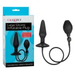 Large Silicone Inflatable Plug Anal Play CalExotics
