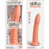 Dillio Platinum - Wild Thing 7 Inch Dildo - Peach Dildos Pipedream
