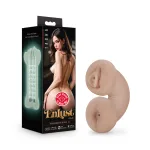 Enlust - Tasha - Soft and Wet Glow in the Dark Stroker - Beige Strokers & Pumps Blush