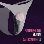 Temptasia - Heartbeat - Panty Vibe With Remote - Pink Panties & Thongs Blush