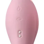 Shegasm 8x Tandem Plus Silicone Suction Clit Stimulator and Egg Vibrators XR Brands