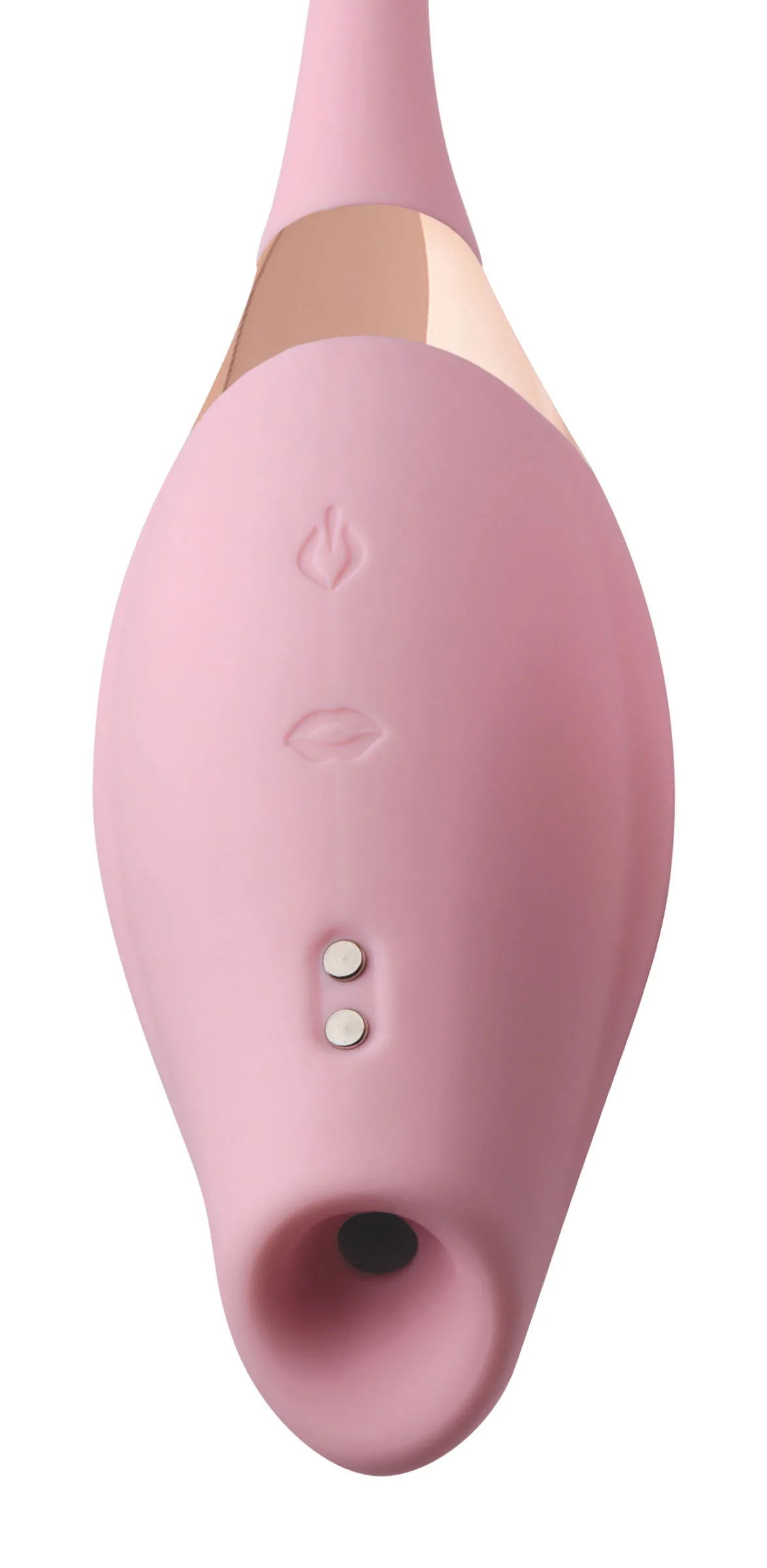 Shegasm 8x Tandem Plus Silicone Suction Clit Stimulator and Egg Vibrators XR Brands