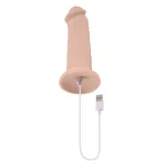 7 Inch Girthy Vibrating Dong - Light Vibrators Evolved Novelties