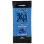Goodhead - Slick Head Glide - Blue Raspberry - 0.24 Oz Lubes & Essentials Doc Johnson