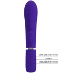 Thomas Super Soft Silicone Rabbit Vibrator - Purple Vibrators Pretty Love