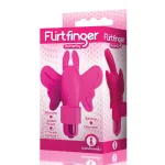 The 9's Flirt Finger Butterfly Finger Vibrator - Pink Vibrators Icon Brands