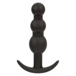 Boundless Vibrating X5 Beaded Plug - Black Vibrators CalExotics