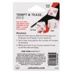 Tempt and Tease Dice Couples & C-Rings CalExotics