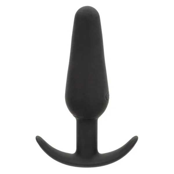 Boundless Vibrating Slim Plug - Black Vibrators CalExotics