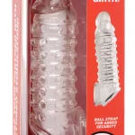 1.5 Inch Penis Enhancer Sleeve - Clear Couples & C-Rings XR Brands