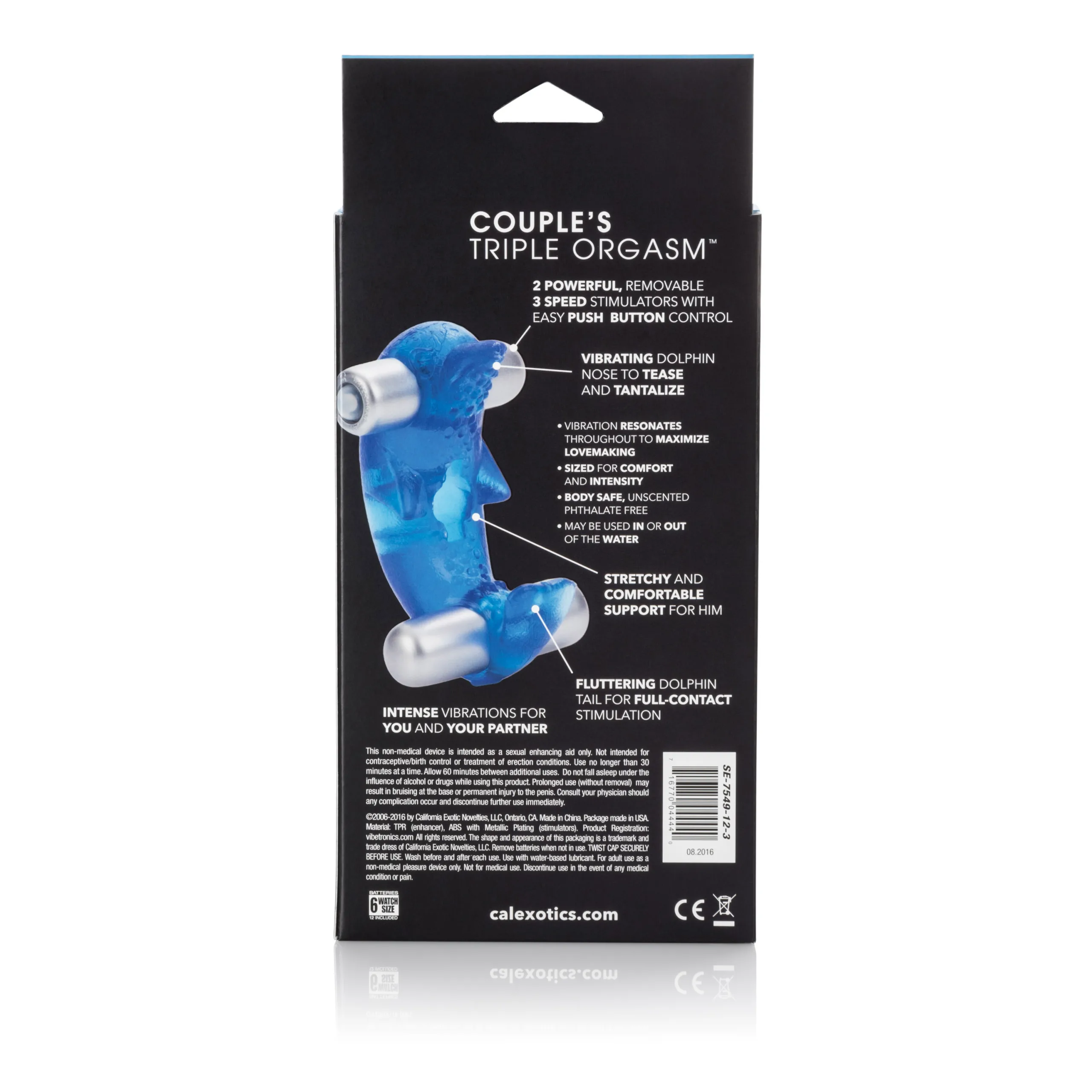 Couple's Triple Orgasm Couples & C-Rings CalExotics