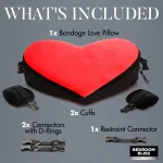 Bondage Love Pillow - Black/red BDSM & Kink XR Brands