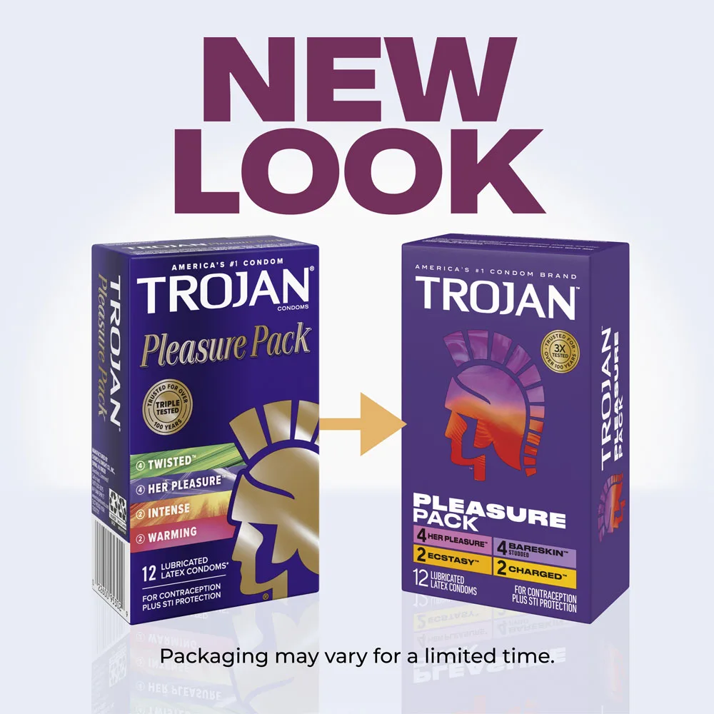 Alternative view of Trojan Pleasure Pack - 12 Pack