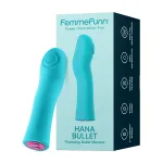Hana Bullet Thumping Vibrator - Turquoise Vibrators Femme Funn