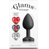 Glams Xchange Heart - Small - Black Anal Play nsnovelties