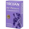 Trojan Her Pleasure 12 Pack Lubes & Essentials Paradise Marketing
