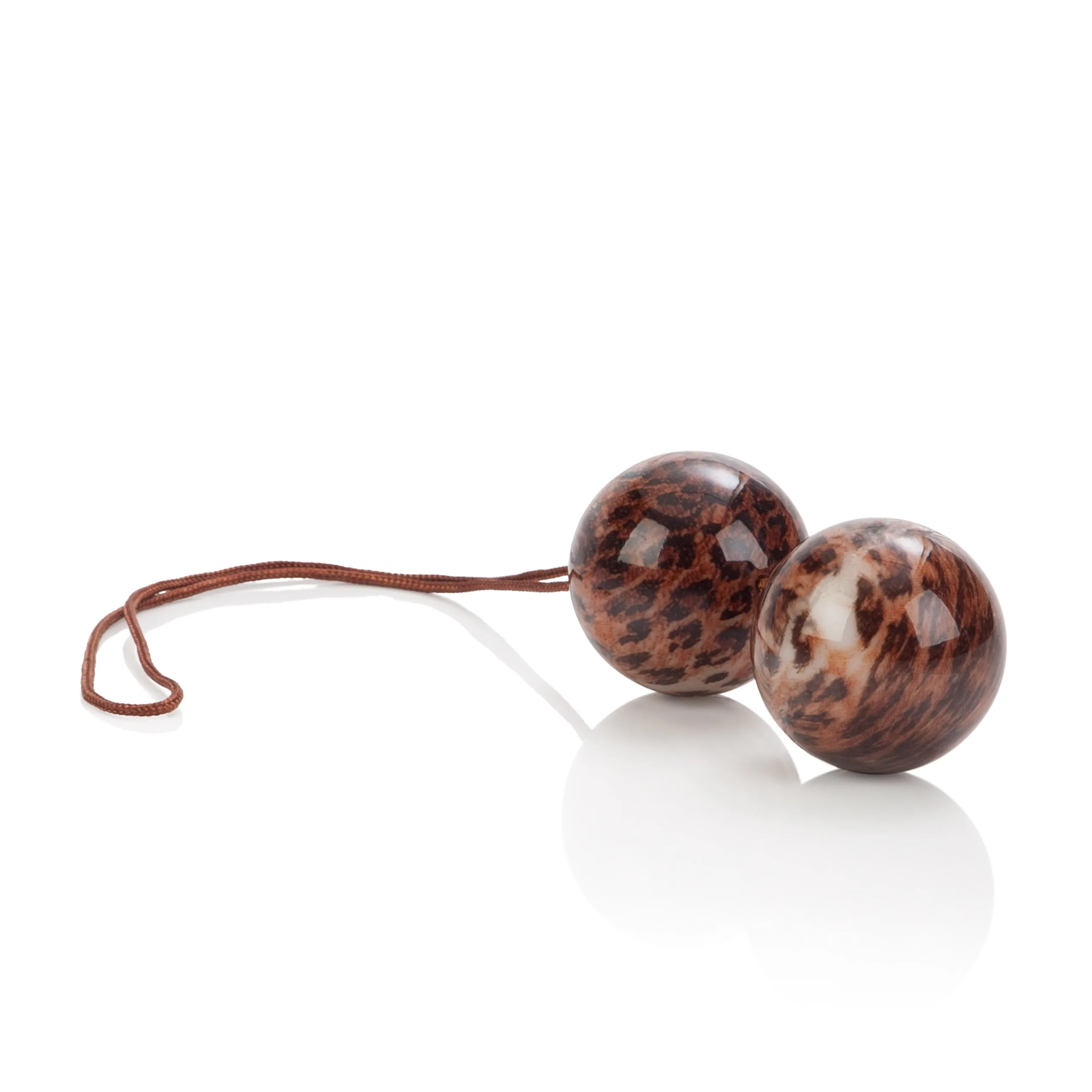 The Leopard Duo Tone Balls Kegel & Pelvic Exercisers | Duotone Balls CalExotics