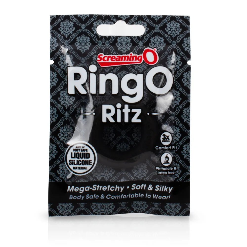 Ringo Ritz - Black Cockrings Screaming O