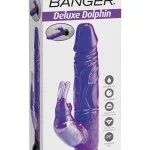Waterproof Bunny Wall Bangers Deluxe - Purple Vibrators Pipedream