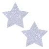 Silver Pixie Dust Glitter Starry Nights Nipztix Pasties Robes & Sleepwear Neva Nude