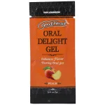 Goodhead - Oral Delight Gel - Peach - 0.24 Oz Enhancers Doc Johnson