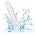 Size Queen 8 inch/20.25 Cm - Clear Dildos CalExotics