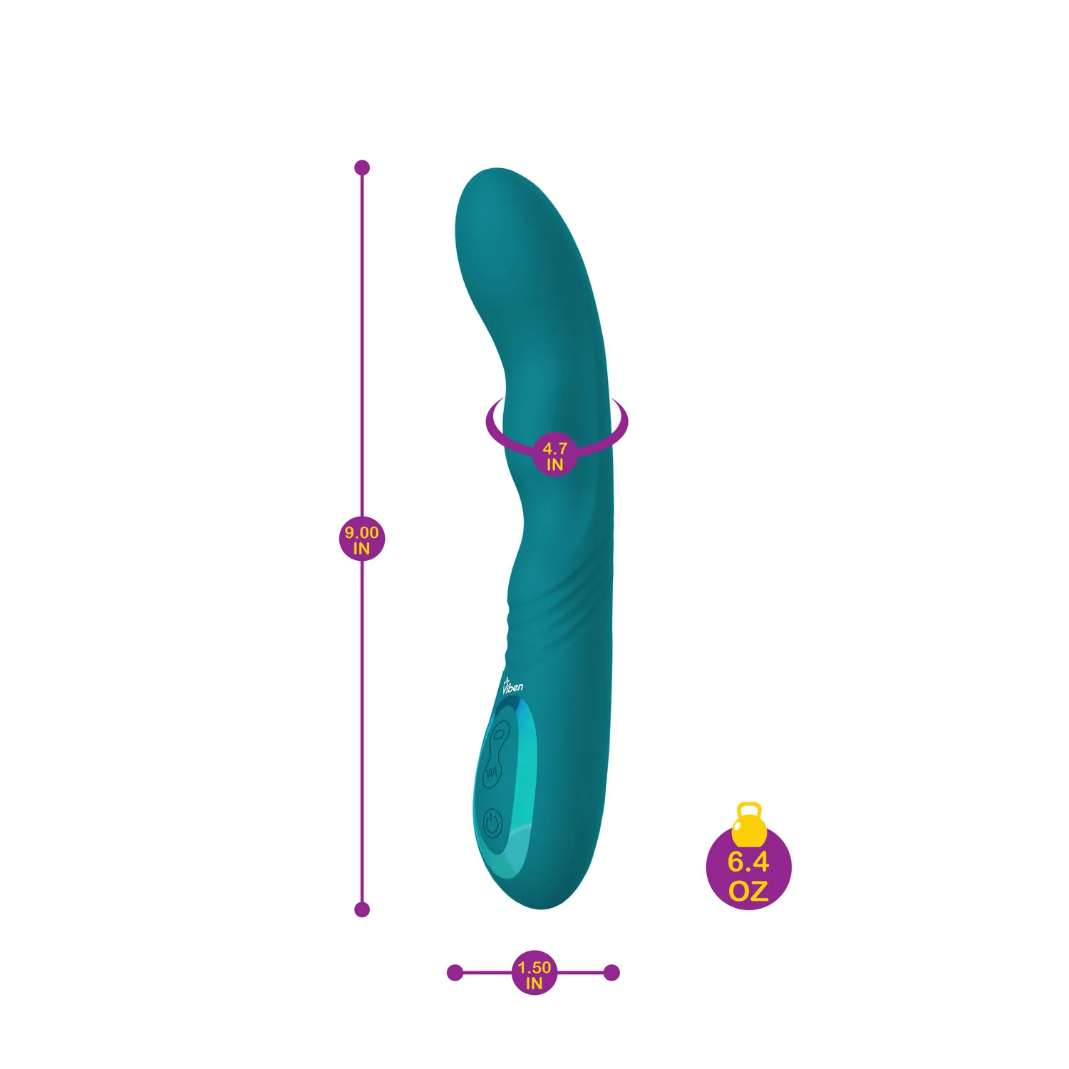 Swagger Wriggling G-Spot Vibe - Ocean Vibrators Viben