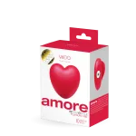 Amore Rechargeable Pleasure Vibe - Red Festival & Rave VeDO