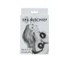 Sex and Mischief Furry Handcuffs - Black BDSM & Kink Sportsheets