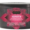 Ignite Strawberry Dreams Massage Candle - 6 Oz. Lubes & Essentials Kama Sutra