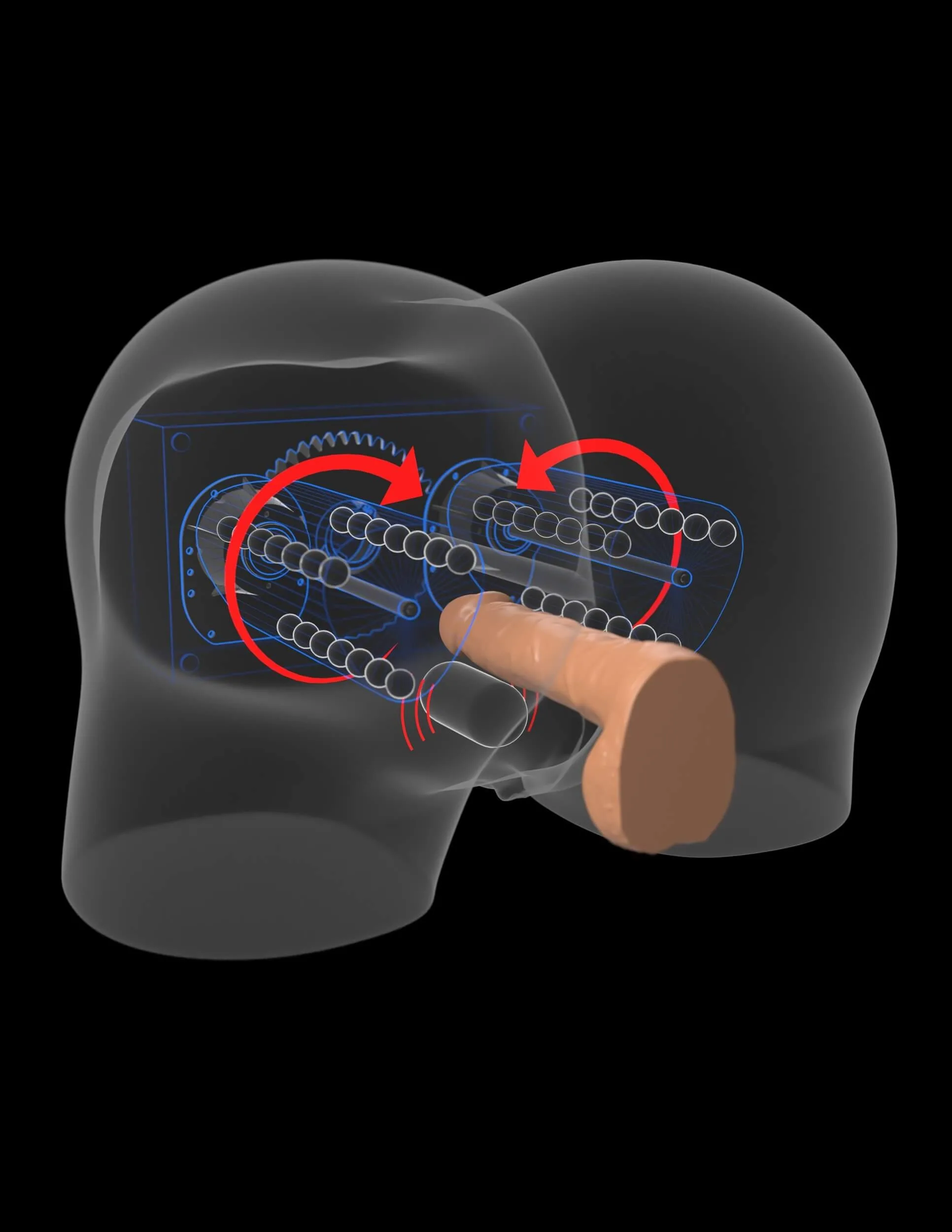 Pdx Elite Milk Me Silly - Light Anal Play Pipedream