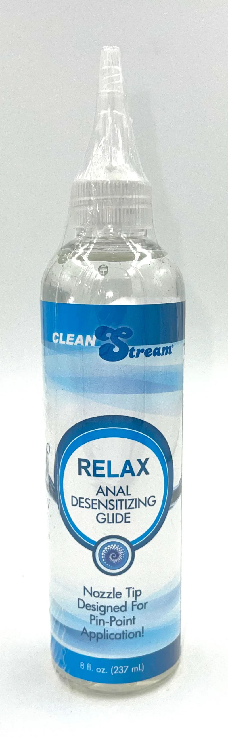 Relax Desensitizing Anal Lube With Dispensing Tip - 8 Oz Lubes & Essentials XR Brands