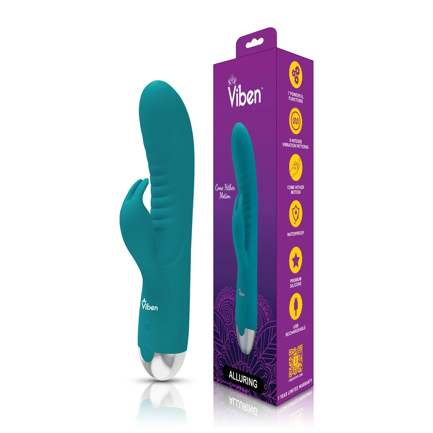 Alluring Come Hither Rabbit - Ocean Vibrators Viben